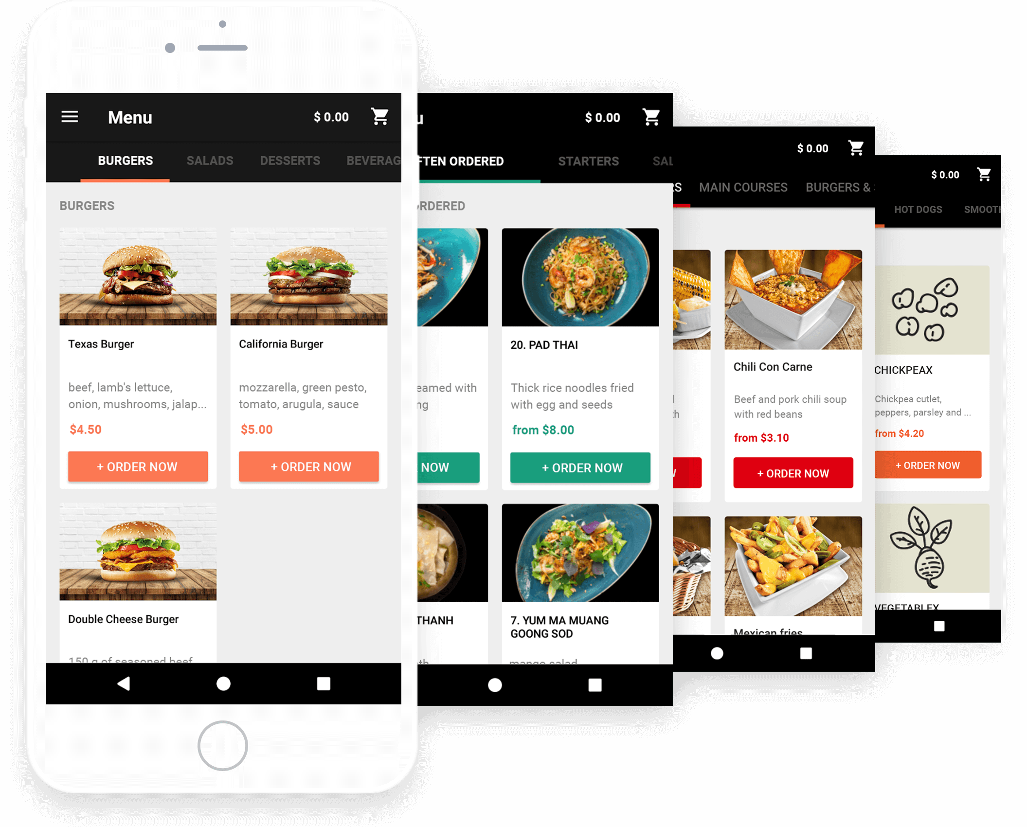 Mobile ordering